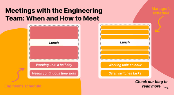 When and How to meet with the engineering team